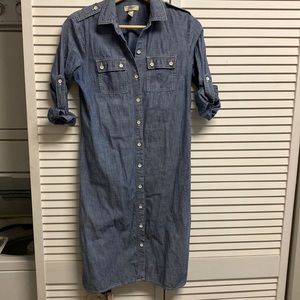 Chambray Tunic dress